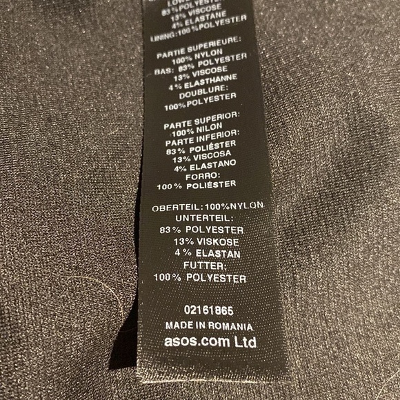 Asos sequin strappy midi dress in black - Picture 11 of 14